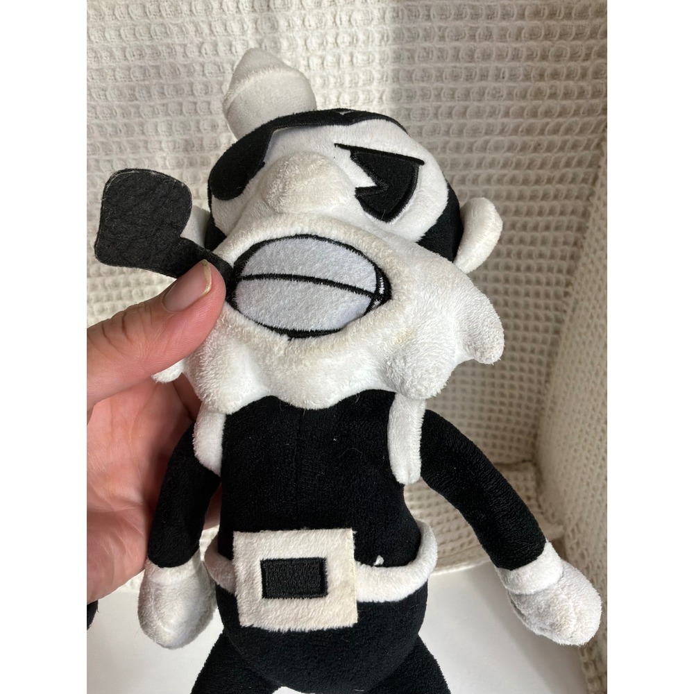 [Gamer] Unisex PhatMojo Bendy and the Ink Machine Plush 7" Black White